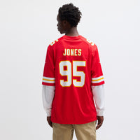 Kansas City Chiefs Chris Jones Red Game Jersey