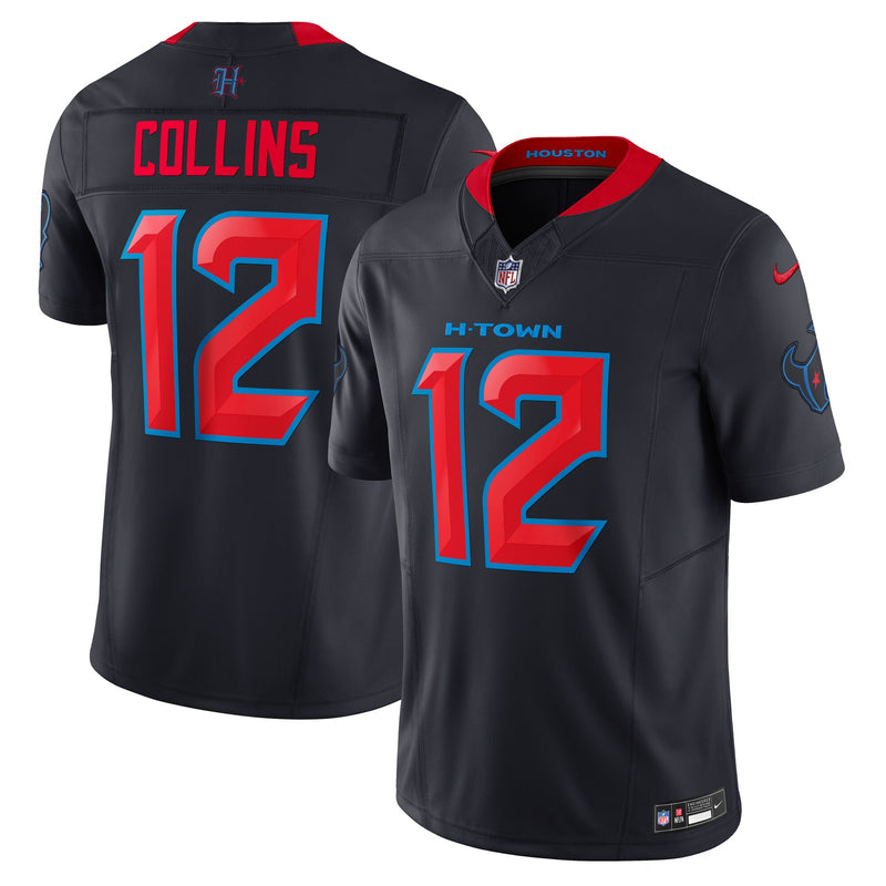 Houston Texans Nico Collins Navy Alternate 2 Limited Jersey