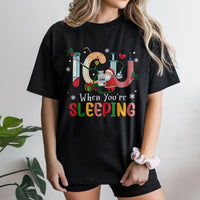 Humorous Santa Medical Shirt, ICU Nurse Christmas T-Shirt, Intensive Care Unit RN Tee, Hospital Graphic T-Shirt, Nursing Staff Holiday Present