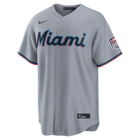 Fourth of July Miami Marlins Kyle Stowers Gray USA 250 Stadium Jersey