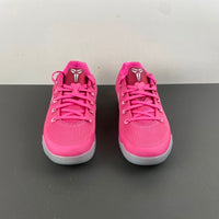 Low Top Sneakers, White Pink Colorway, Lace Up Design, Casual Gift for Sneaker Fans