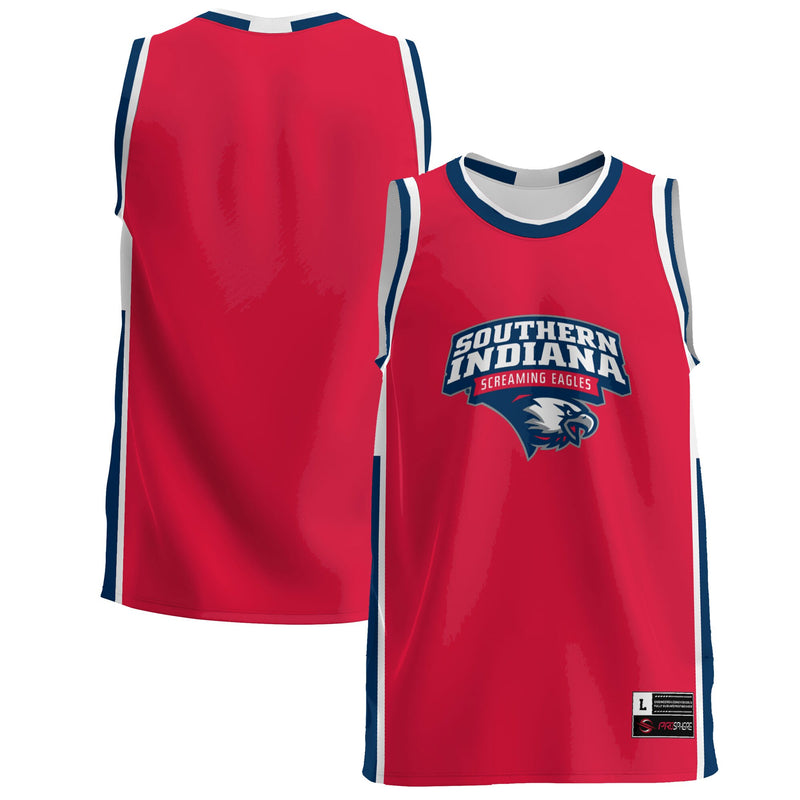 Southern Indiana Screaming Eagles Lightweight Basketball Jersey - Red