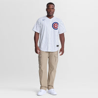Chicago Cubs Dansby Swanson White Home Replica Jersey