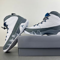 Low Top Sneakers, Blue White Gray Colorway, Lace Up Design, Casual Gift for Sneaker Fans