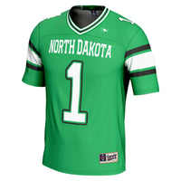 #1 North Dakota Endzone Football Jersey - Kelly Green