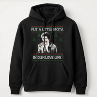 Humorous Mexican Movie Quote Holiday Hoodie, Ugly Christmas Hoodie, Retro Film Xmas Hooded Sweatshirt, Ugly Sweater Party Graphic Hoodie