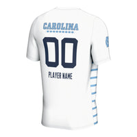 North Carolina Tar Heels NIL Pick-A-Player Lightweight Soccer Jersey - White