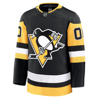 Pittsburgh Penguins Black Home Premium Custom Jersey