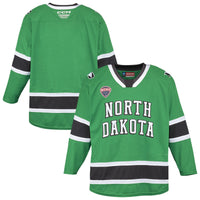 North Dakota Replica Hockey Jersey - Kelly Green