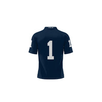 #1 Penn State Nittany Lions Lightweight Football Fashion Jersey - Navy