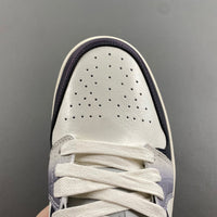 Low Top Sneakers, Blue White Black Colorway, Lace Up Design, Casual Gift for Sneaker Fans
