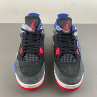 Low Top Sneakers, Blue Black Red Colorway, Lace Up Design, Casual Gift for Sneaker Fans