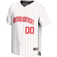 Western Kentucky Hilltoppers NIL Pick-A-Player Lightweight Baseball Jersey - White