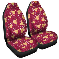 Festive Holiday Deer Seat Covers, Christmas Reindeer Car Seat Covers, Winter Xmas Auto Seat Covers, Holiday Vehicle Decor, Driver Gift Set