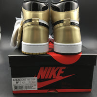 Sneakers, Black Gold Colorway, Leather Footwear, Mismatched Colorway, Lace Up Design, Casual Gift for Sneaker Fans