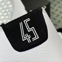 Retro Slides, White Black Colorway, Slip On Design, Casual Gift for Shoe Lovers