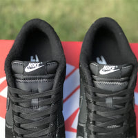 Low Top Sneakers, Black Colorway, Lace Up Design, Casual Gift for Sneaker Fans