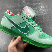 Low Top Sneakers, Green Colorway, Lace Up Design, Casual Gift for Sneaker Fans