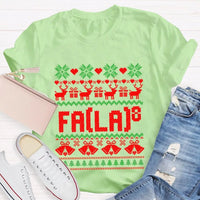 Humorous Holiday Mathematics Shirt, Bell and Elk Math Christmas T-Shirt, Christmas Elk Math Teacher Graphic Tee, Xmas STEM Present