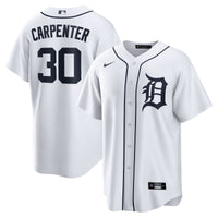 Detroit Tigers Kerry Carpenter White Home Replica Jersey
