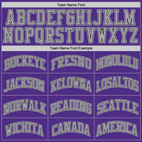 Custom Basketball Jersey - Purple Black-White Authentic Throwback