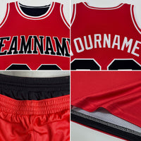 Custom Basketball Jersey - Reversible Black White Double Side Sublimation Set