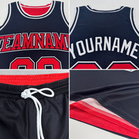 Custom Basketball Jersey - Reversible Black Old Gold-White Double Side Sublimation Set