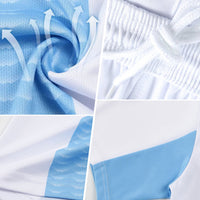 Custom Soccer Jersey - Red White-Black Sublimation Fade Fashion Uniform