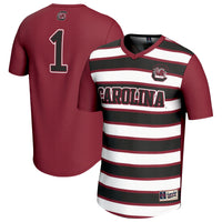 #1 South Carolina Gamecocks Lightweight Soccer Fashion Jersey - Garnet