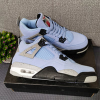 Sneakers, University Blue Colorway, Lace Up Design, Casual Gift for Sneaker Fans