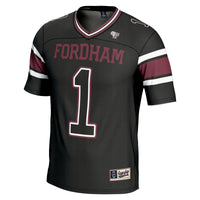 #1 Fordham Rams Endzone Football Jersey - Black