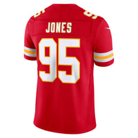 Kansas City Chiefs Chris Jones Red Team Stitched Limited Jersey