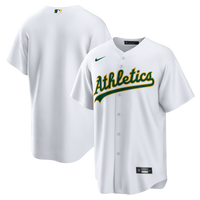 Athletics White Home Big & Tall Replica Jersey