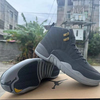 High Top Sneakers, Gray Colorway, Lace Up Design, Casual Gift for Sneaker Fans