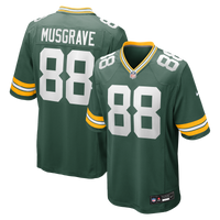 Green Bay Packers Luke Musgrave Green Game Jersey