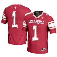 #1 Oklahoma Sooners Football Jersey - Crimson