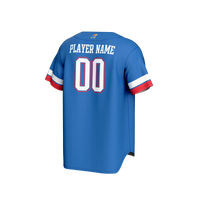 Kansas Jayhawks NIL Pick-A-Player Lightweight Baseball Jersey - Royal