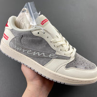 Low Top Sneakers, Off White Gray Colorway, Reverse Hook Design, Lace Up Design, Casual Gift for Sneaker Fans