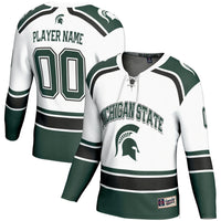 Michigan State Spartans Ice Hockey NIL Pick-A-Player Jersey - White