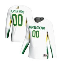 Oregon Ducks NIL Lightweight Volleyball Jersey - White