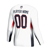 UConn Huskies NIL Lightweight Volleyball Jersey - White
