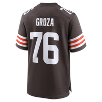 Cleveland Browns Lou Groza Brown Game Retired Player Jersey