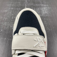 Low Top Sneakers, White Yellow Brown Colorway, Reverse Hook Design, Lace Up Design, Casual Gift for Sneaker Fans