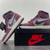 Sneakers, Burgundy White Colorway, Lace Up Design, Casual Gift for Sneaker Fans