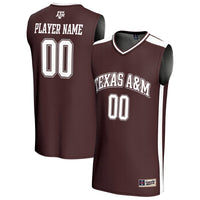 Texas A&M Aggies Lightweight Collegiate Basketball NIL Pick-A-Player Fashion Jersey - Maroon