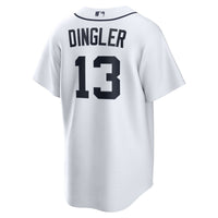 Detroit Tigers Dillon Dingler White Home Replica Jersey