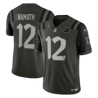 New York Jets Joe Namath Gotham Green 2025 Rivalries Collection Stitched Limited Jersey