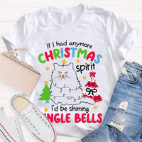 Sarcastic Holiday Graphic Tee, Humorous Christmas Spirit T-Shirt, Humorous Xmas Party Shirt, Humorous Christmas Present for Adults