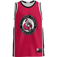 William Carey Crusaders Lightweight Basketball Jersey - Red