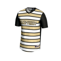 #1 Wake Forest Demon Deacons Lightweight Soccer Fashion Jersey - Black